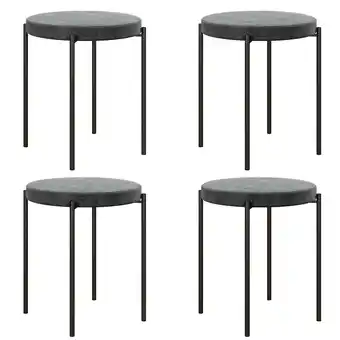 Netto Marken-Discount HOMCOM Esszimmerhocker Polyester, Metall Angebot