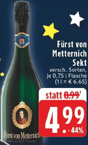 Edeka Fürst von Metternich Sekt Angebot