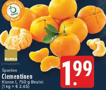 Edeka EDEKA GENUSSMOMENTE Clementinen Angebot