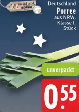 Edeka Deutschland Porree Angebot