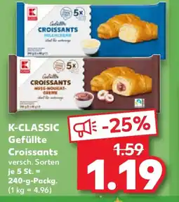 Kaufland K-CLASSIC Gefüllte Croissants Angebot