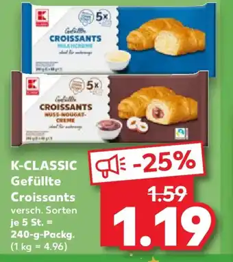 Kaufland K-CLASSIC Gefüllte Croissants Angebot