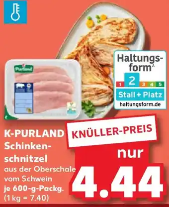 Kaufland K-PURLAND Schinkenschnitzel Angebot