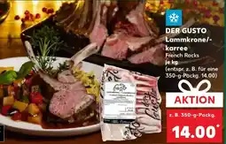 Kaufland DER GUSTO Lammkrone/karree Angebot