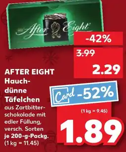 Kaufland AFTER EIGHT Hauchdünne Angebot