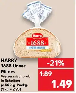 Kaufland HARRY 1688 Unser Mildes Angebot