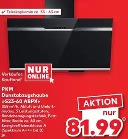 Kaufland PKM Dunstabzugshaube S23-60 ABPX Angebot