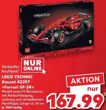 Kaufland LEGO TECHNIC Bauset 42207 Ferrari SF-24 Angebot