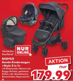 Kaufland BABYGO Kombi-Kinderwagen Style 3 in 1 Angebot