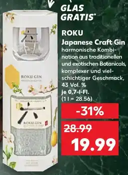 Kaufland ROKU Japanese Craft Gin Angebot