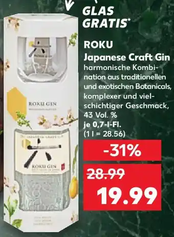Kaufland ROKU Japanese Craft Gin Angebot