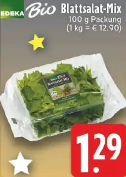 Edeka EDEKA Bio Blattsalat-Mix Angebot