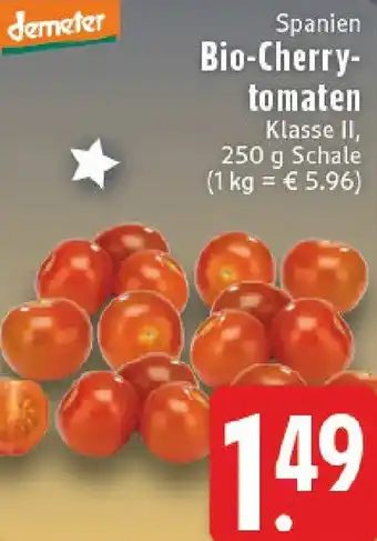 Edeka demeter Spanien Bio-Cherrytomaten Angebot
