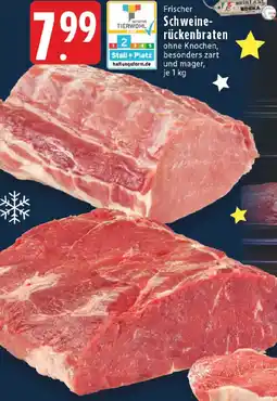 Edeka Frischer Schweinerückenbraten Angebot