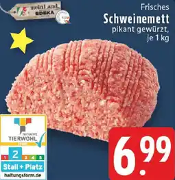 Edeka Frisches Schweinemett Angebot