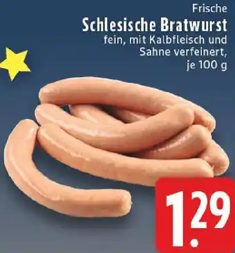 Edeka Frische Schlesische Bratwurst Angebot