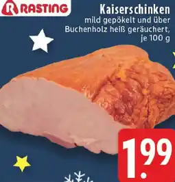 Edeka RASTING Kaiserschinken Angebot