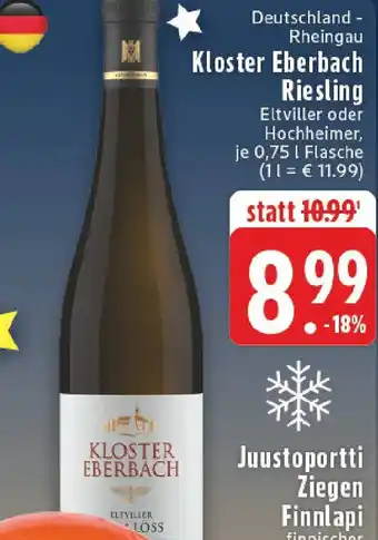 Edeka Kloster Eberbach Riesling Angebot