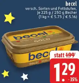 Edeka becel Angebot