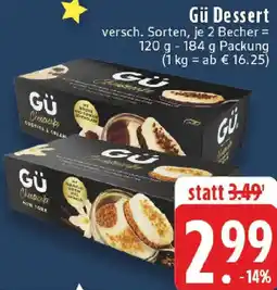 Edeka Gü Dessert Angebot
