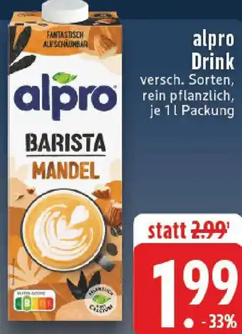 Edeka alpro Drink Angebot