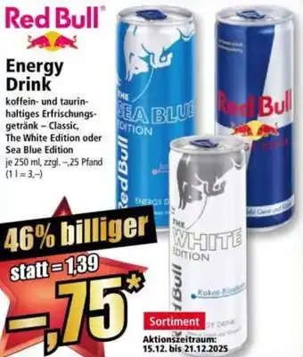 Norma Red Bull Energy Drink Angebot