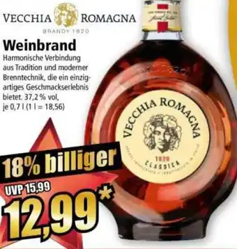 Norma VECCHIA ROMAGNA Weinbrand Angebot