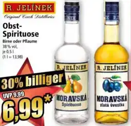Norma R. JELÍNEK Obst Spirituose Angebot