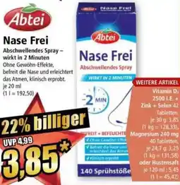 Norma Abtei Nase Frei Angebot
