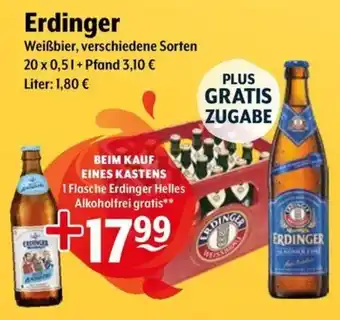 Getränke Hoffmann Erdinger Weißbier Angebot
