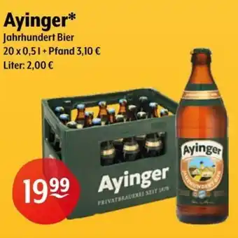 Getränke Hoffmann Ayinger Jahrhundert Bier Angebot