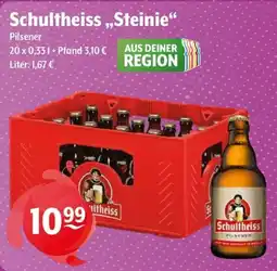 Getränke Hoffmann Schultheiss ,,Steinie" Pilsener Angebot