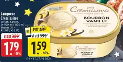 Edeka Langnese Cremissimo Angebot