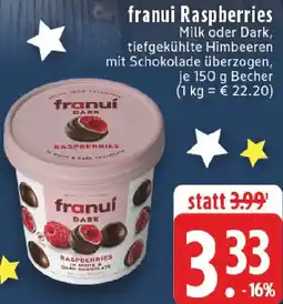 Edeka franui Raspberries Angebot
