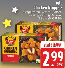 Edeka iglo Chicken Nuggets Angebot