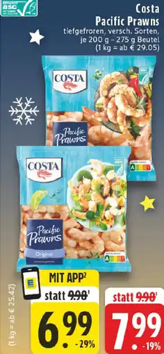Edeka Costa Pacific Prawns Angebot