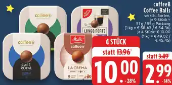 Edeka coffeeB Coffee Balls Angebot