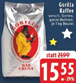 Edeka Gorilla Kaffee Angebot