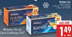 Edeka Meẞmer Tee Angebot