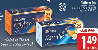 Edeka Meẞmer Tee Angebot