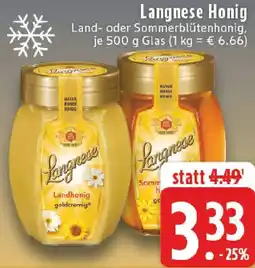 Edeka Langnese Honig Angebot