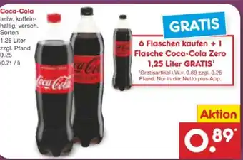 Netto Marken-Discount Coca-Cola Original Taste Angebot