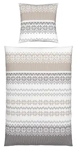 Mömax Flanell-Bettwäsche Snow Rose Angebot