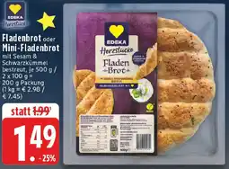 Edeka EDEKA Herzstücke Fladenbrot oder Mini-Fladenbrot Angebot