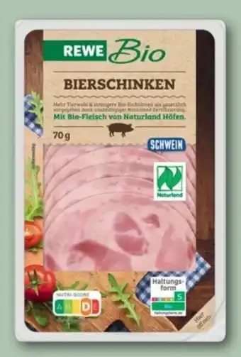 REWE Rewe Bio Bio-Bierschinken Angebot