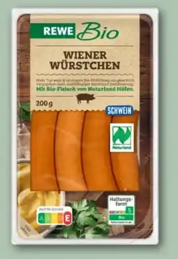 REWE Rewe Bio Wiener Würstchen Angebot