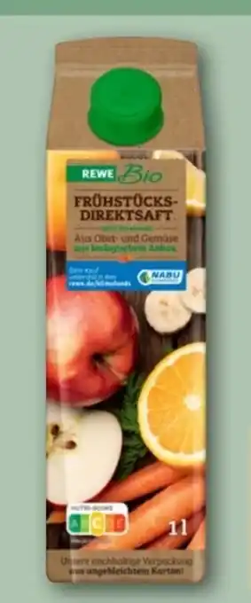 REWE Rewe Bio Frühstücks-Direktsaft Angebot