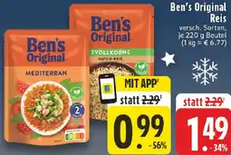 Edeka Ben's Original Reis Angebot
