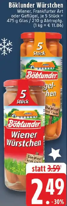 Edeka Böklunder Würstchen Angebot