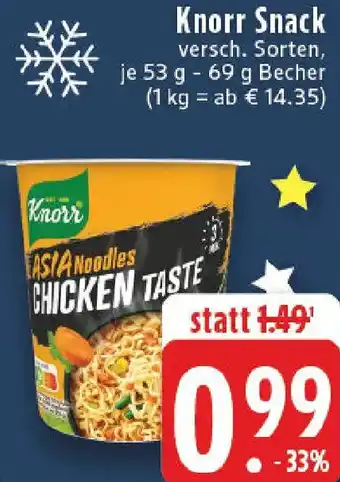 Edeka Knorr Snack Angebot